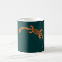 Yoruba lizard lézard mugs