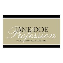 YourJobTitle ! Manuscrit bronzage/blanc/frontières Modèles De Cartes De Visite