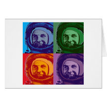 Yuri Gagarin Carte De Vœux
