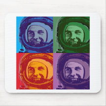 Yuri Gagarin Tapis De Souris