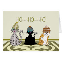 ZAZ3CatsWithHats Carte De Vœux