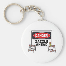 zazzle_ahead porte-clés