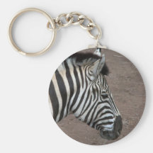 Zebra Keychains