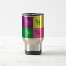 Zèbre d'art de bruit tasses à café