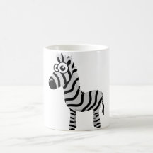 Zèbre mignon tasse à café