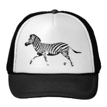 Zèbre sauvage casquette