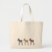 Zèbres Sac De Toile