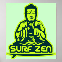 Zen de surf posters