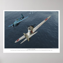 Zero fighter ”Saburo Sakai ” ポスター