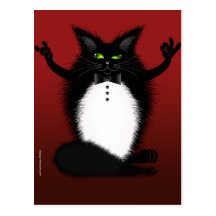 ZIGGY LE CAT CARTE POSTALE
