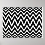 Zigzag vertical deux d'art op posters