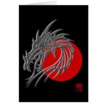 Zodiaque chinois - cadeau de dragon cartes de vœux