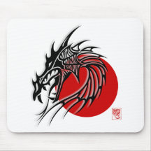 Zodiaque chinois - cadeau de dragon tapis de souris