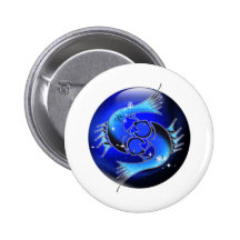 Zodiaque de cachot de métier - Poissons Badge