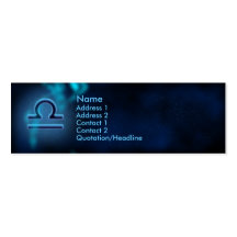 Zodiaque mystique - Balance Cartes De Visite Professionnelles