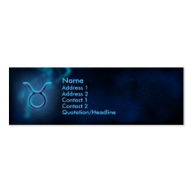Zodiaque mystique - Taureau Cartes De Visite Professionnelles