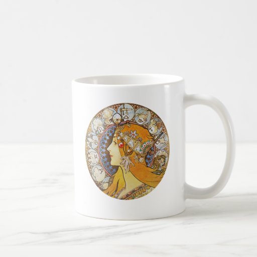 Zodiaque vintage mug à café