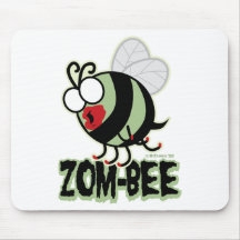 Zom-Abeille Tapis De Souris