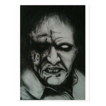 zombi carte postale