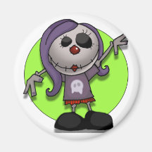 Zombi de la Virginie Magnets Pour Réfrigérateur