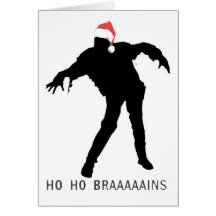 Zombi de Noël Carte