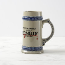 Zombi de programmeur tasse