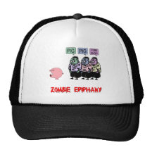 Zombi drôle casquette