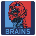Zombi pour le président horloges murales
