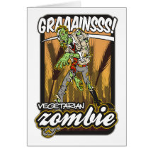 Zombi végétarien cartes