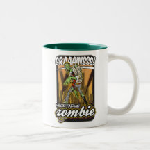 Zombi végétarien tasse