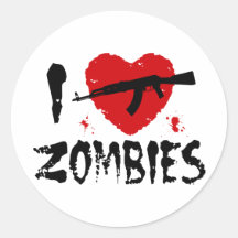 Zombis Adhésif Rond