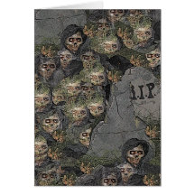 Zombis Carte De Vœux
