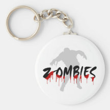 Zombis, Haloween heureux Porte-clé