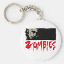 Zombis, Haloween heureux Porte-clé