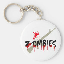 Zombis, Haloween heureux Porte-clés
