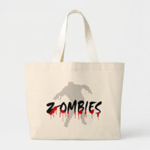 Zombis, Haloween heureux Sacs De Toile