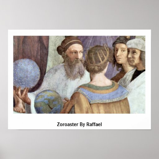 Zoroaster par Raffael Poster
