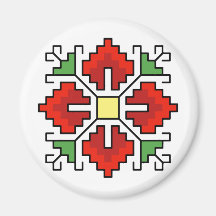 М0061 Magnet motif folklorique bulgare shevitsa ro