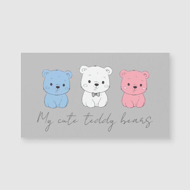 С tub d'ours, dessin pour enfants (Devant)