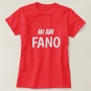 እ ኔ ም ፋ ኖ ነ ኝ #Je suis Fano Amhara T-shirt