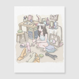 さ む ご に じ 作 業 机 の あ る 靴 下