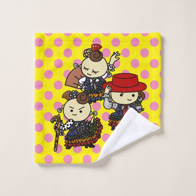 みすづ様タオル　３人 (Gant de toilette)