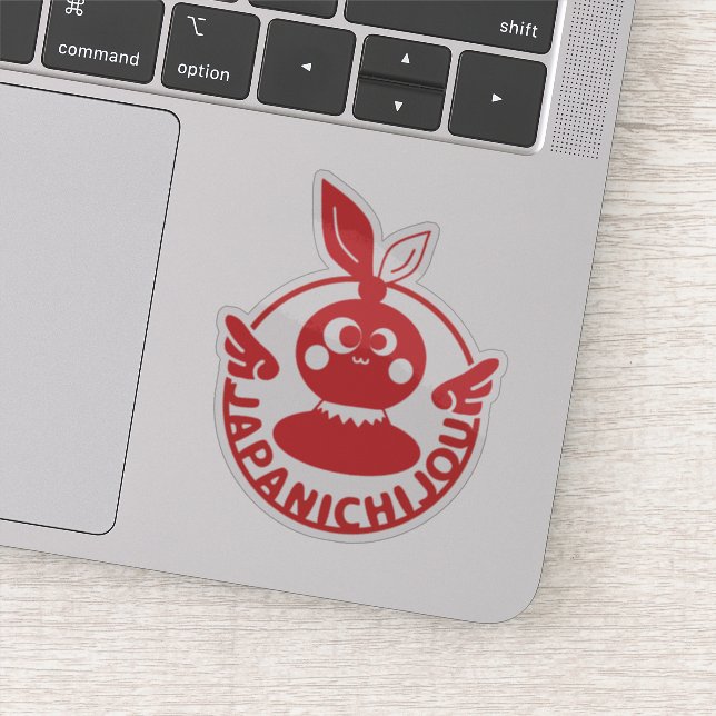 ジャパ日常 JapaNichijou ロゴ ステッカー Logo Sticker 背景透過 (Détail)