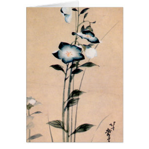 桔 梗, 北 fleur 斎 chinois, Hokusai Ukiyo-e