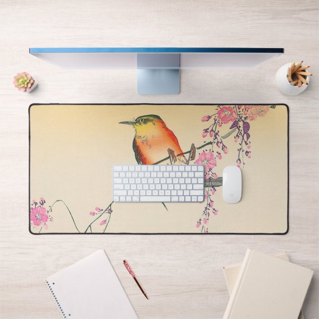 桜 に 鳥, 小 原 邨 fleurs d'oiseaux et de cerisiers, Oha (Bureau 1)