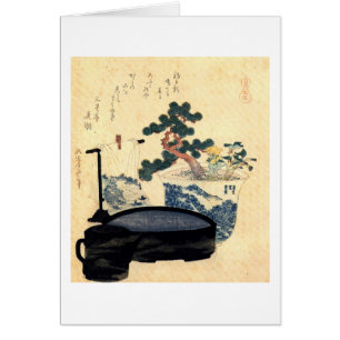盆 栽, 北 斎 Bonsai, Hokusai, Ukiyo-e