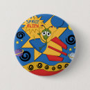 Recherche de alien mignon badges Coloré