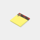 Recherche de tartan post its Rouge
