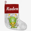 Recherche de dinosaure chaussette de noël Garçon