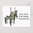 Recherche de cheval carrousel cartes postales Enfants